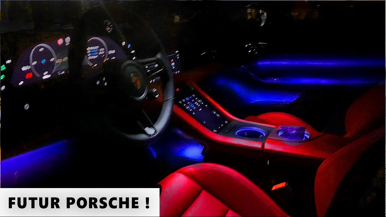 INTÉRIEUR PORSCHE TAYCAN 🌈 