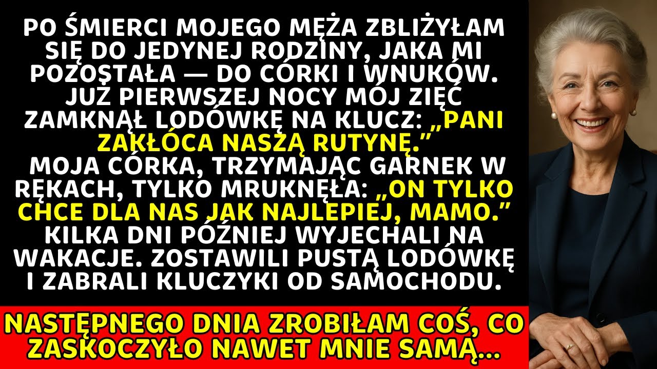 Po śmierci męża zbliżyłam się do rodziny — nie wiedziałam, że to będzie mój największy błąd...