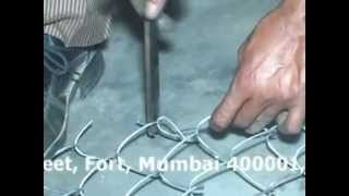 Manek - Chain Link Fencing Machine Model: Clf-4