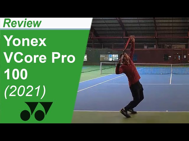 Yonex VCore Pro 100 2021 tennis racquet review - YouTube