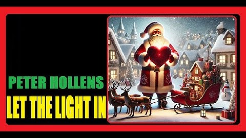 COVER e my voice (Original: "Let the Light In" @PeterHollens). Video realizzato da immagini AI.