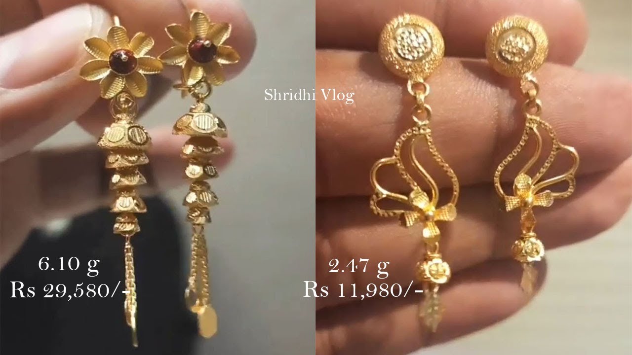 Buy online Gold Metal Studs Earring from fashion jewellery for Women by  Hemrupa for ₹309 at 69% off | 2024 Limeroad.com