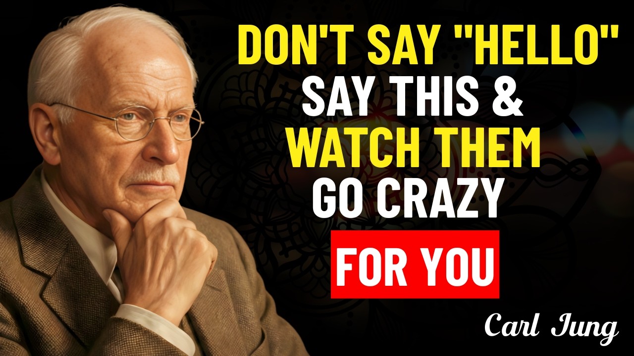 99.9% OF MEN CAN'T RESIST YOU WHEN YOU SAY THIS | Carl Jung