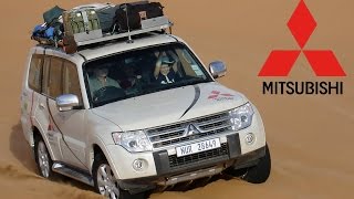 Mitsubishi Pajero Test in the Namib desert, wilderness adventure, Part2