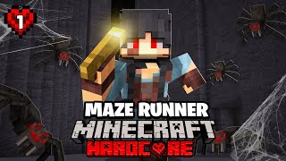 100 Players Simulate Maze Runner in Minecraft!!