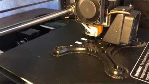 3D printing 5inch alien tiny whoop frame!