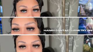 HANIIX contact lens + try-on @haniixofficial