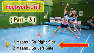 Do This To Improve FOOTWORK | 6 Corner Footwork | Badminton Training Drill