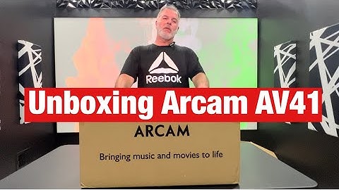 Arcam av41 unboxing and overview. 16 channel processor 9.2.6