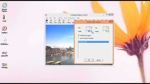 XMPlayer training   Chapter 4   Setting the size of your image   hint   know your screen matrix size