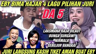 Eby Bima HAJAR 4 LAGU SULIT - PESAING KUAT BUAT JUARA DA 5 NIH