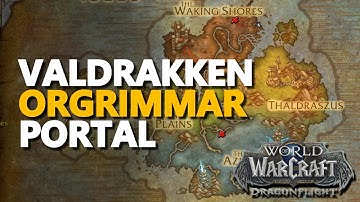 Valdrakken Orgrimmar Portal Dragon Isles WoW