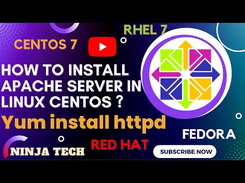 How to install Apache server in Centos
