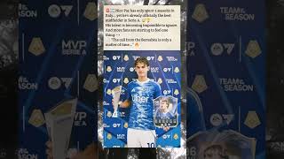 2 Seasons in Italy, Already Serie A’s Best Midfielder?! #nicopaz #seriaa #como #realmadrid #mvp