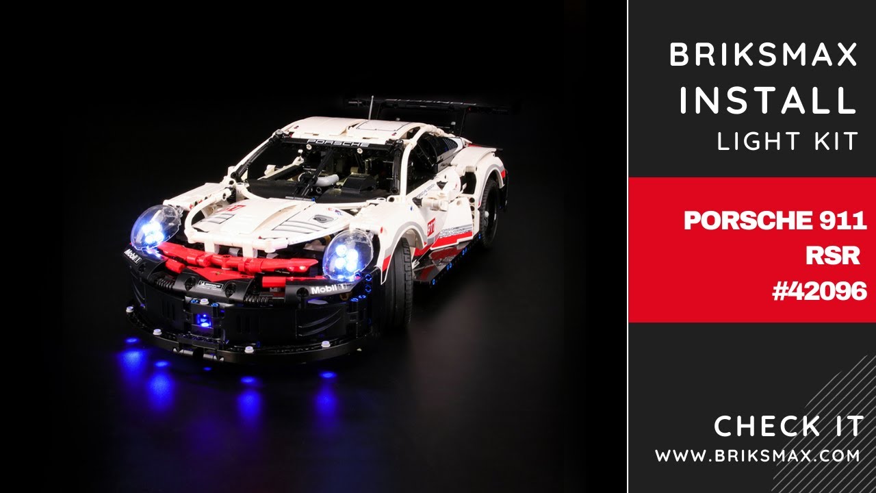 Best Lego Porsche 911 10295 Lighting System With Remote – Briksmax