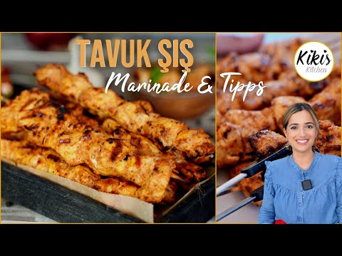 Leckerste Marinade für Hähnchenspieße - Tavuk Şiş auf die türkische Art / Grillrezepte