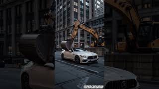 The Mercedes Amg Gt 63 S Looks Awesome On City Roads, But Will It Survive The Excavator