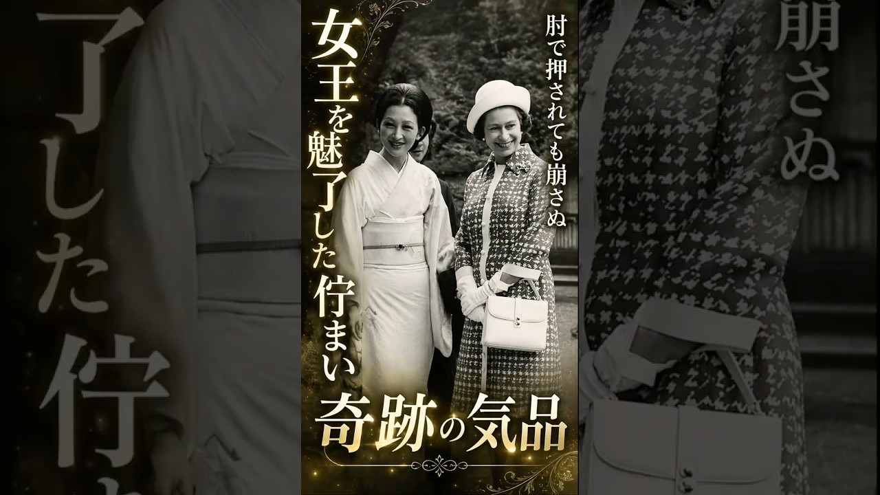 幼き浩宮さまが見せた完璧な気品と帝王学#shorts #美智子さま #天皇陛下