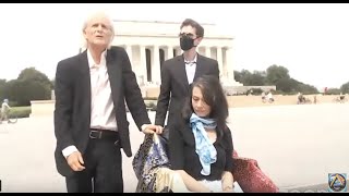 Anjali's ET Presence Press Conference streamed from the Lincoln Memorial August 17th 2021