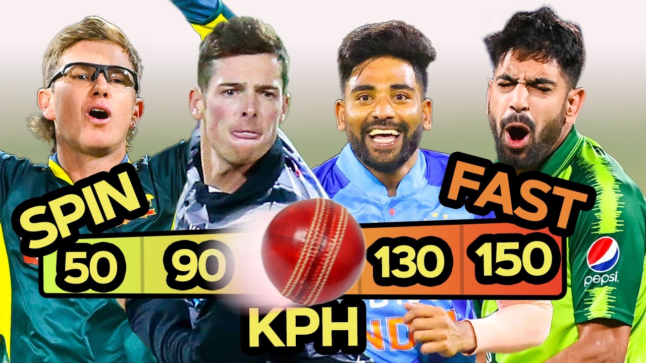 Zampa's Spin ➡️ Siraj's Pace: The Ultimate Speed Challenge