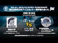 ★ライブ配信★ 【第89回全日本アイスホッケー選手権大会(A)】②1回戦第2試合 関西大学 vs 日本製鉄室蘭アイスホッケー部 @長野市ビッグハット 11:30Face Off