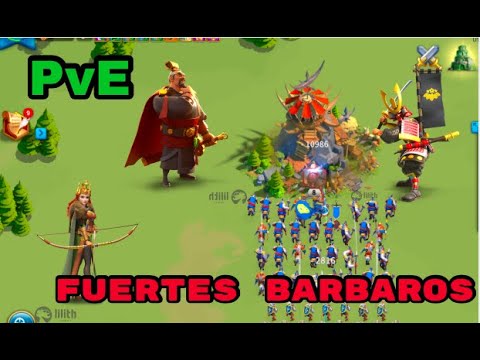PvE: Guia Sobre Fuertes Barbaros - Rise of Kingdoms en Español