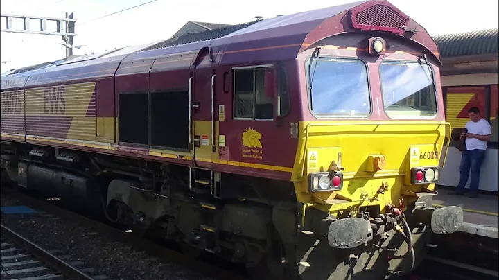Class 66 & Class 43 arriving and departing Didcot Parkway - 13/08/2018