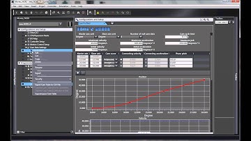 Omron Sysmac Studio CAM editing tool for the Sysmac NJ