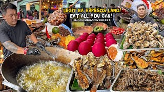 89Pesos Lang ang 'EAT ALL YOU CAN' sa Bahay ni LOLA! | 'KANTO STYLE UNLI BUFFET' sa Manila!