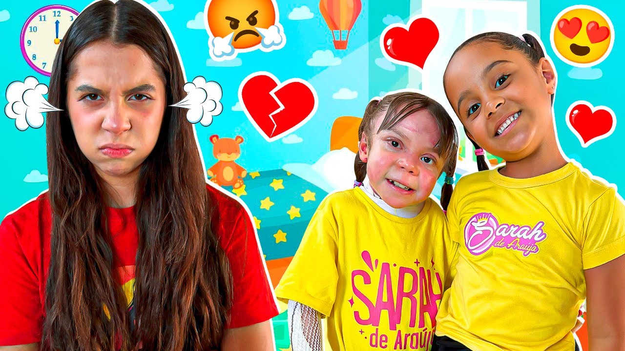 SARAH E ELOAH em uma HISTÓRIA ENGRAÇADA de uma NOVA AMIGA