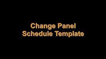 WSP Revit Addin - Change Panel Schedule Template