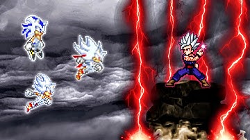 Hyper Shadic OP, Hyper Seelkadoom OP & Hyper Sonic V3 OP VS Gohan Beast V2 OP in Jump Force Mugen