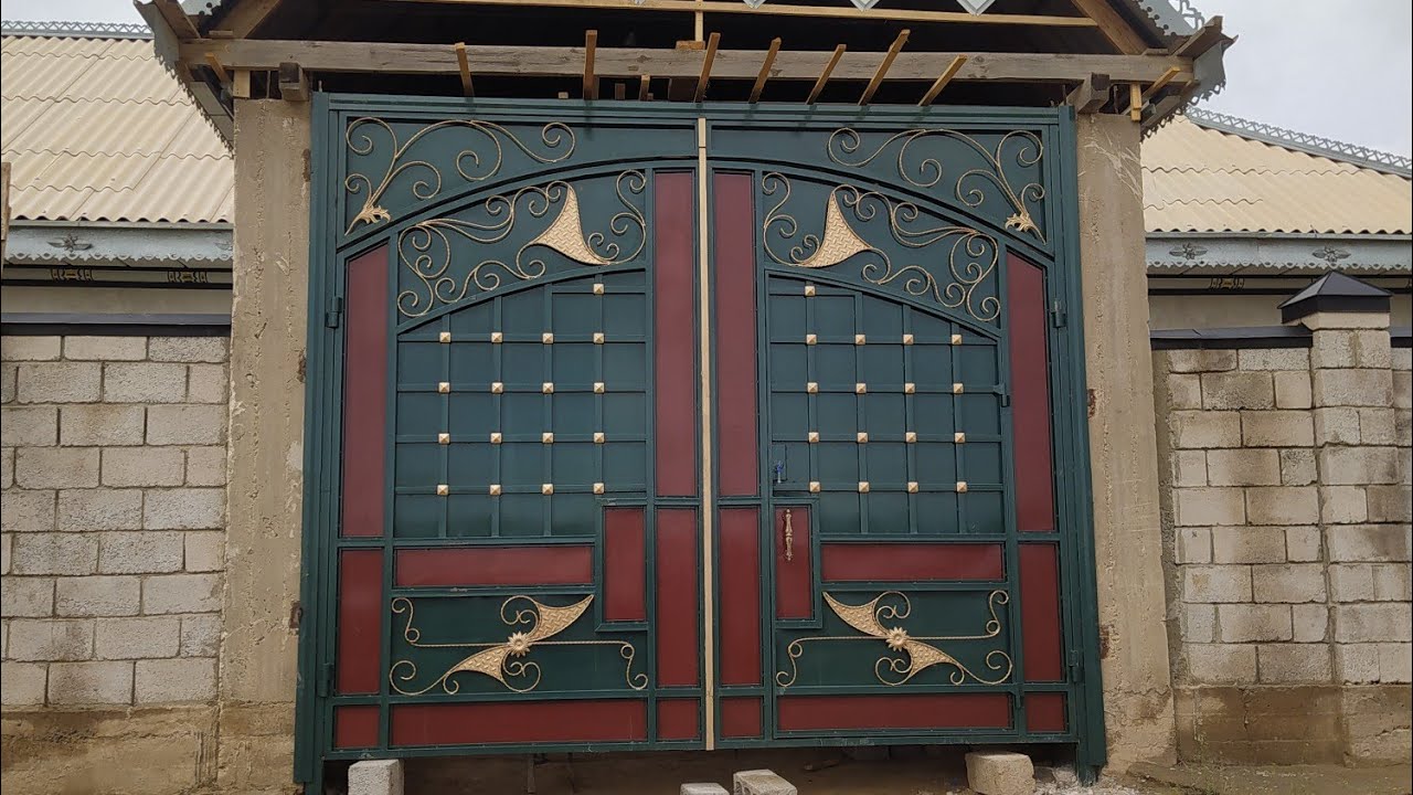 сварка распашных ворот. @MASTERSKAJA.MUHSIN - YouTube