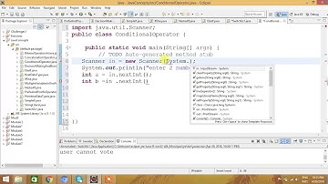Conditional Operator in Java(Hindi/Urdu)