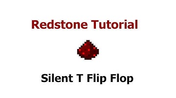 Minecraft | Silent T Flip Flop (Tutorial)