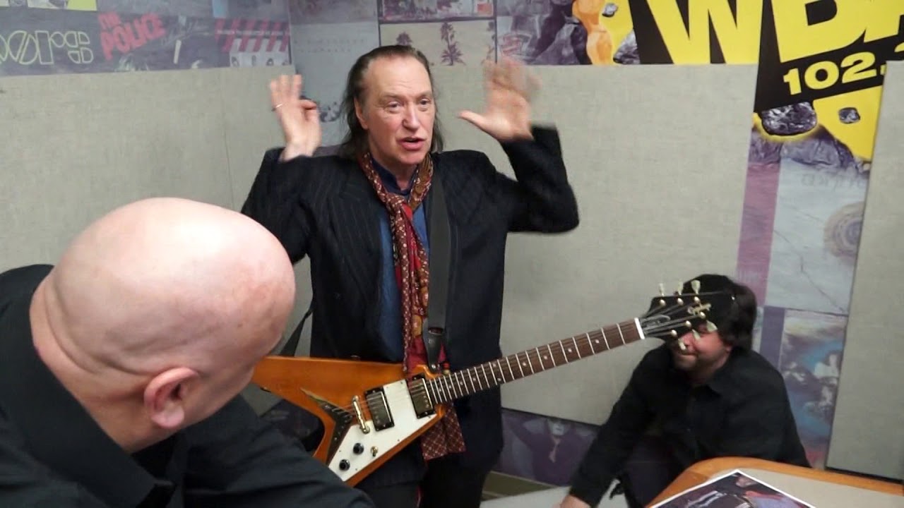 Dave Davies of The Kinks plays live in the studio at WBAB