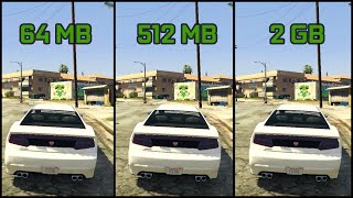 64 MB vs 512 MB vs 2 GB VRAM on Ryzen APU screenshot 2