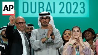 Delegates at UN COP28 climate talks agree to 'transition away' from planet-warming fossil fuels