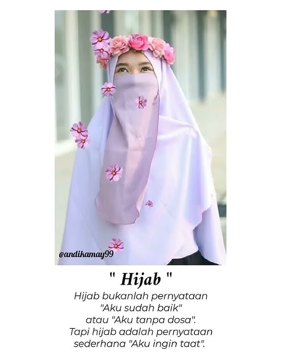 Hijab. Video Pendek Status Story WA