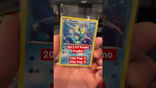 Should I grade this rare low pop XY era Froakie Pokémon card with PSA or CGC? #pokemoncards