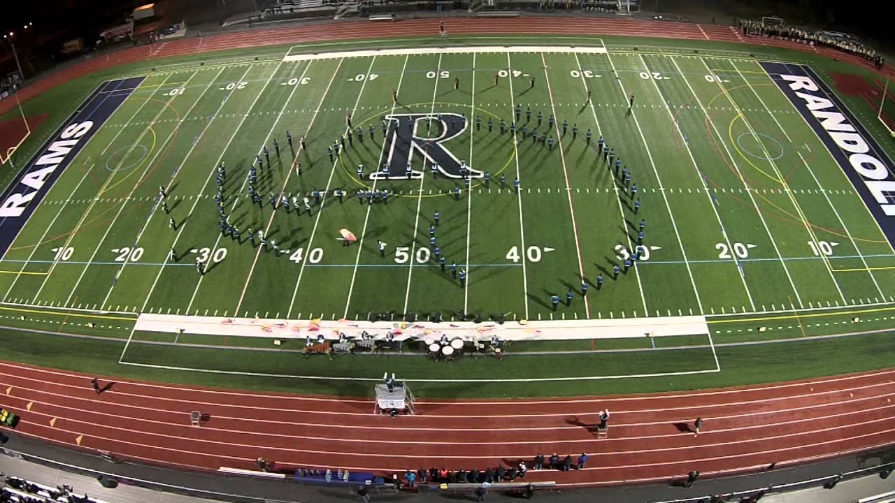 The Marching Rams of Randolph High School Under th - YouTube