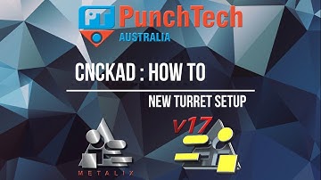 Metalix Cnckad V17: New Turret Setup