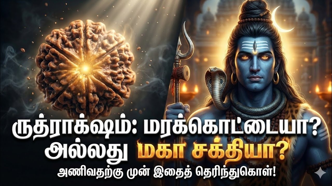 ருத்ராக்ஷம் அணிந்தால் விதி மாறுமா? 😱 பலரும் அறியாத ரகசியங்கள்! | சிவனே துணை