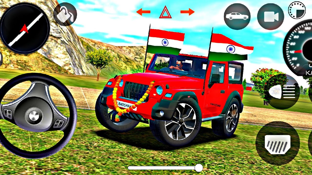 Modified_Mahindra_Thar😈Games_Indian_Thar__Gadi_Wala_Games__Car_Game_Android_Game_- level 1009