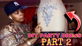 DIY PARTY DRESS - PART 2 screenshot 2