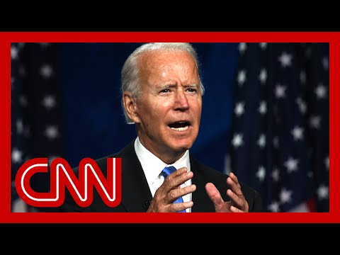 Biden vows to end 'chapter of American darkness' in DNC speech