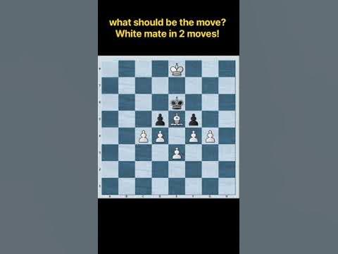 Mate in 2 Moves, White to Play - Chess Puzzle #35