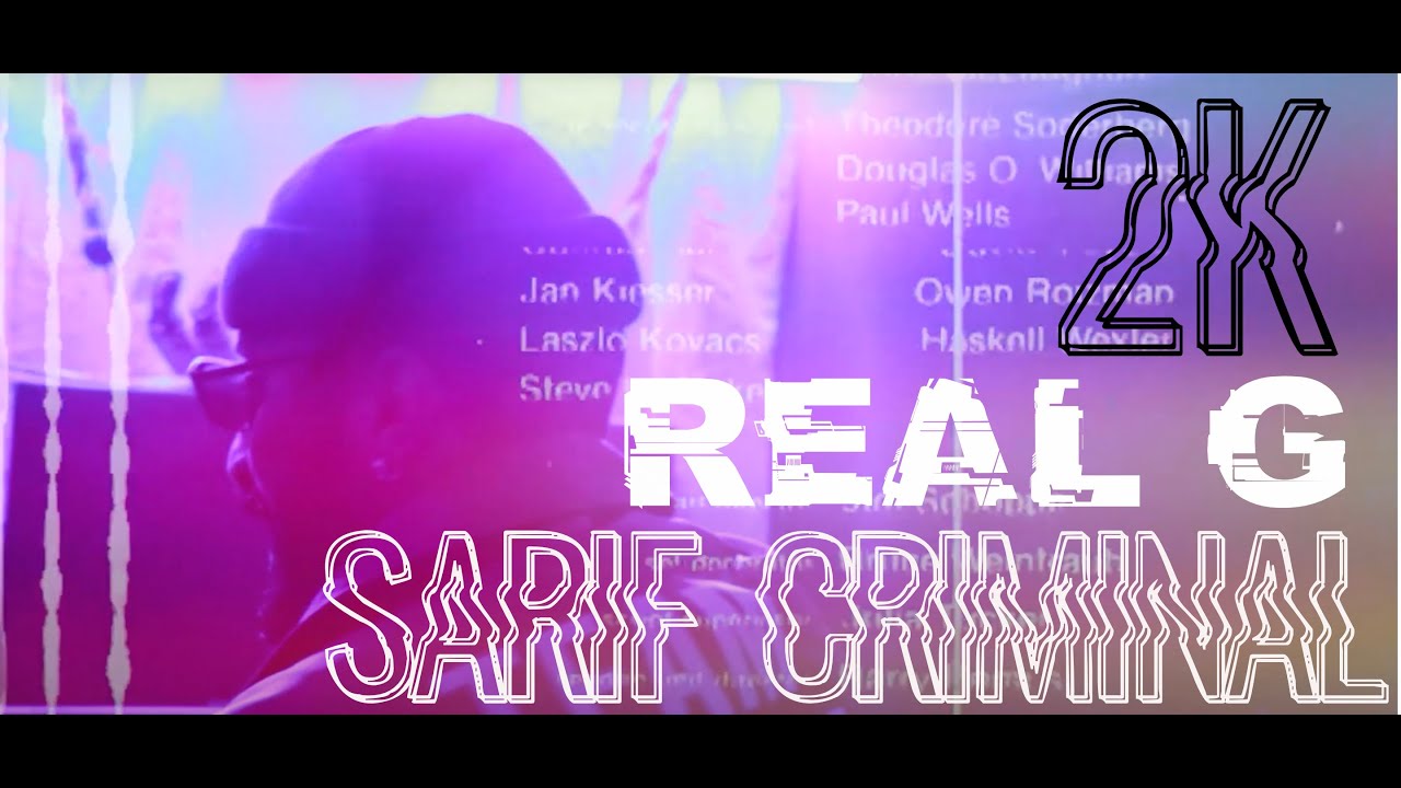 SARIF CRIMINAL - REAL G/ ريل ج