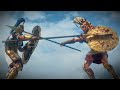 Achilles vs Hector - Total War Saga: Troy Cinematic Legendary Duel