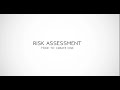 How to make a Risk Assessment